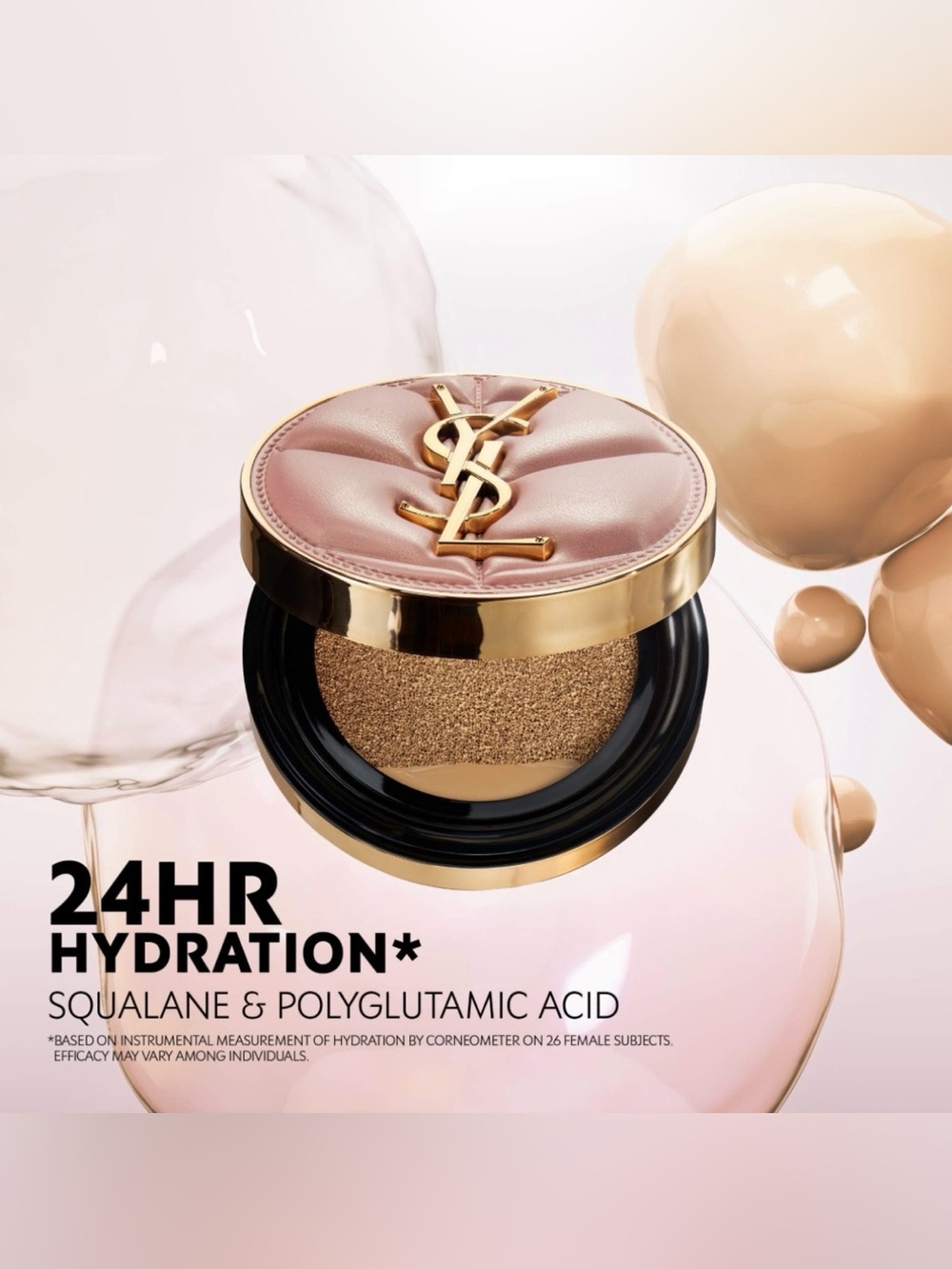 YSL Skin Affair Soft Glow Cushion Foundation in MW1 - Picture 9 of 9
